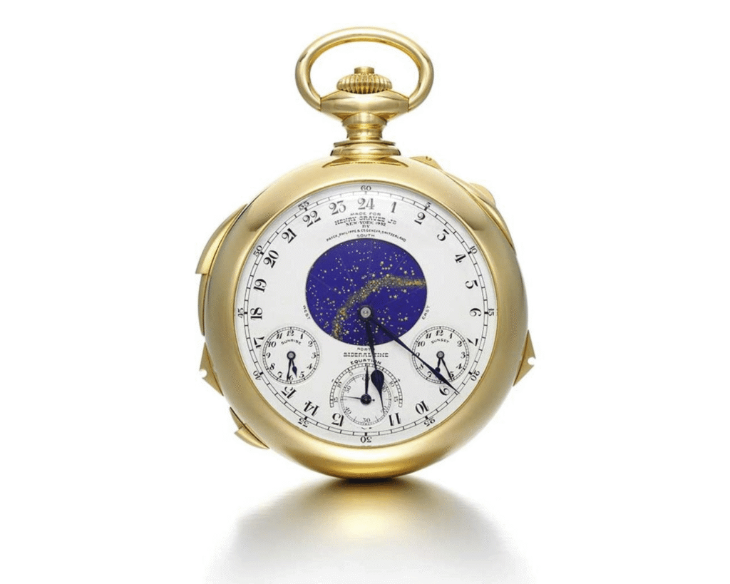 Top 10 Ultra-Luxury Watches Only Billionaires Can Afford 8 Patek Philippe Henry Graves Supercomplication