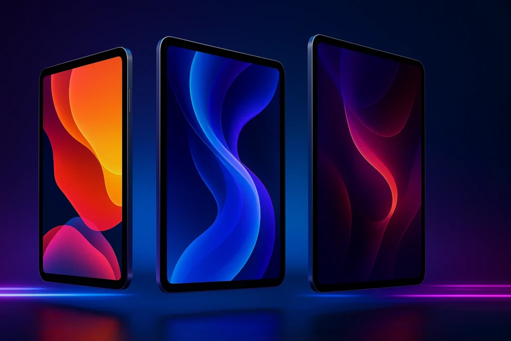 Best Apple Black Friday 2025 Deals: iPad A16 to Pro M5 4 High-quality Apple iPads (A16, Air M3, Pro M5) displayed in premium Black Friday visuals without any text.