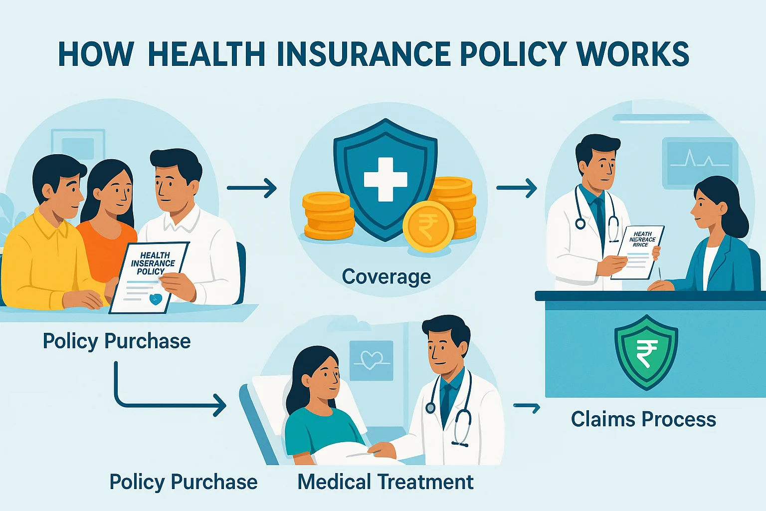 How Health Insurance Policy Works Complete Guide to Policy Coverage and Claims