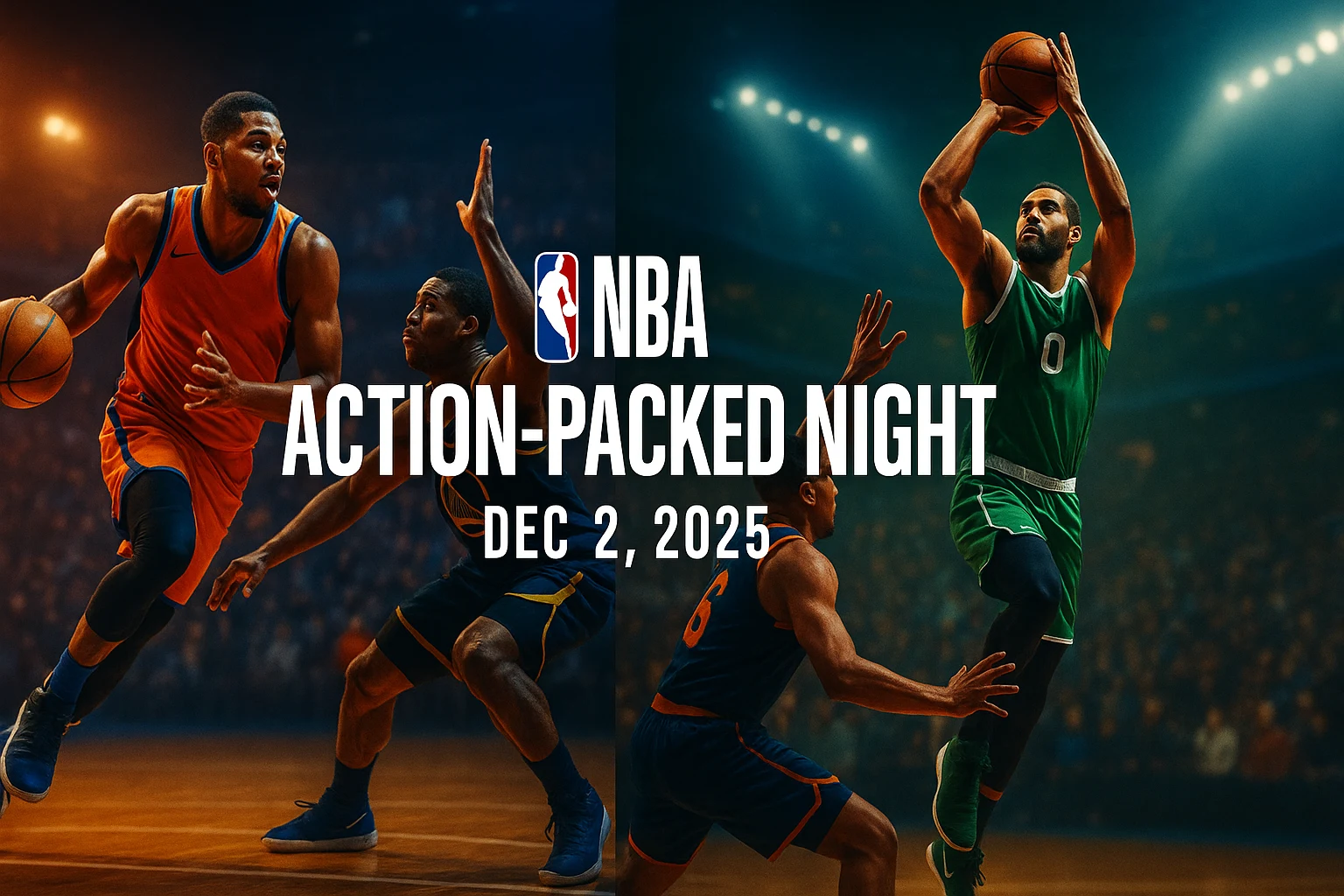 NBA Action-Packed Night December 2, 2025: Thunder Dominate Warriors, Celtics Edge Knicks