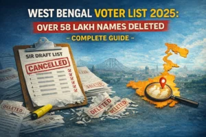 West Bengal Voter List 2025: Over 58 Lakh Names Deleted in SIR Draft List – Complete Guide