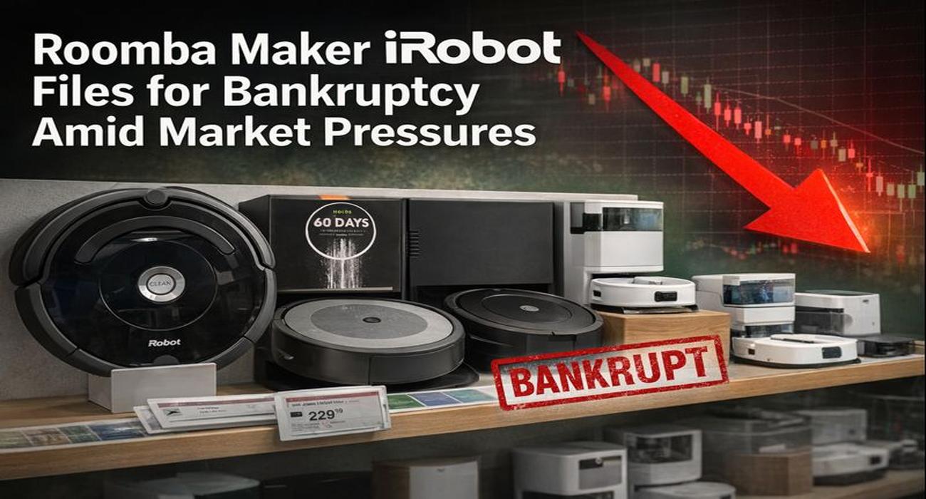 Roomba Maker iRobot Files for Bankruptcy Amid Market Pressures