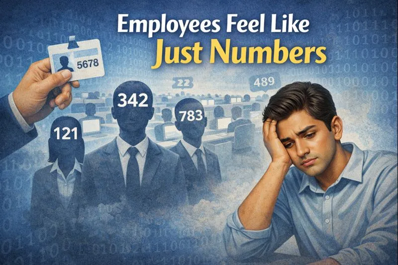 Employees Feel Like Just Numbers