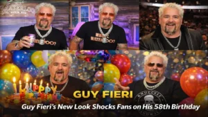 Guy Fieri’s New Look Shocks Fans on His 58th Birthday