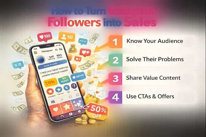 How to Turn Instagram Followers into Sales