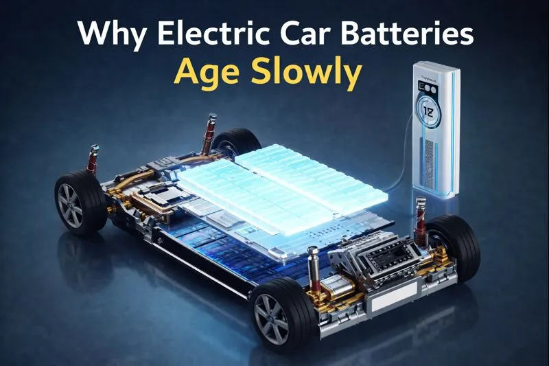 Why Electric Car Batteries Age Slowly