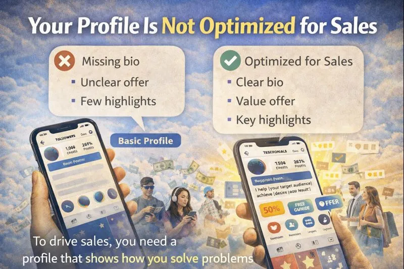 Your Profile Is Not Optimized for Sales