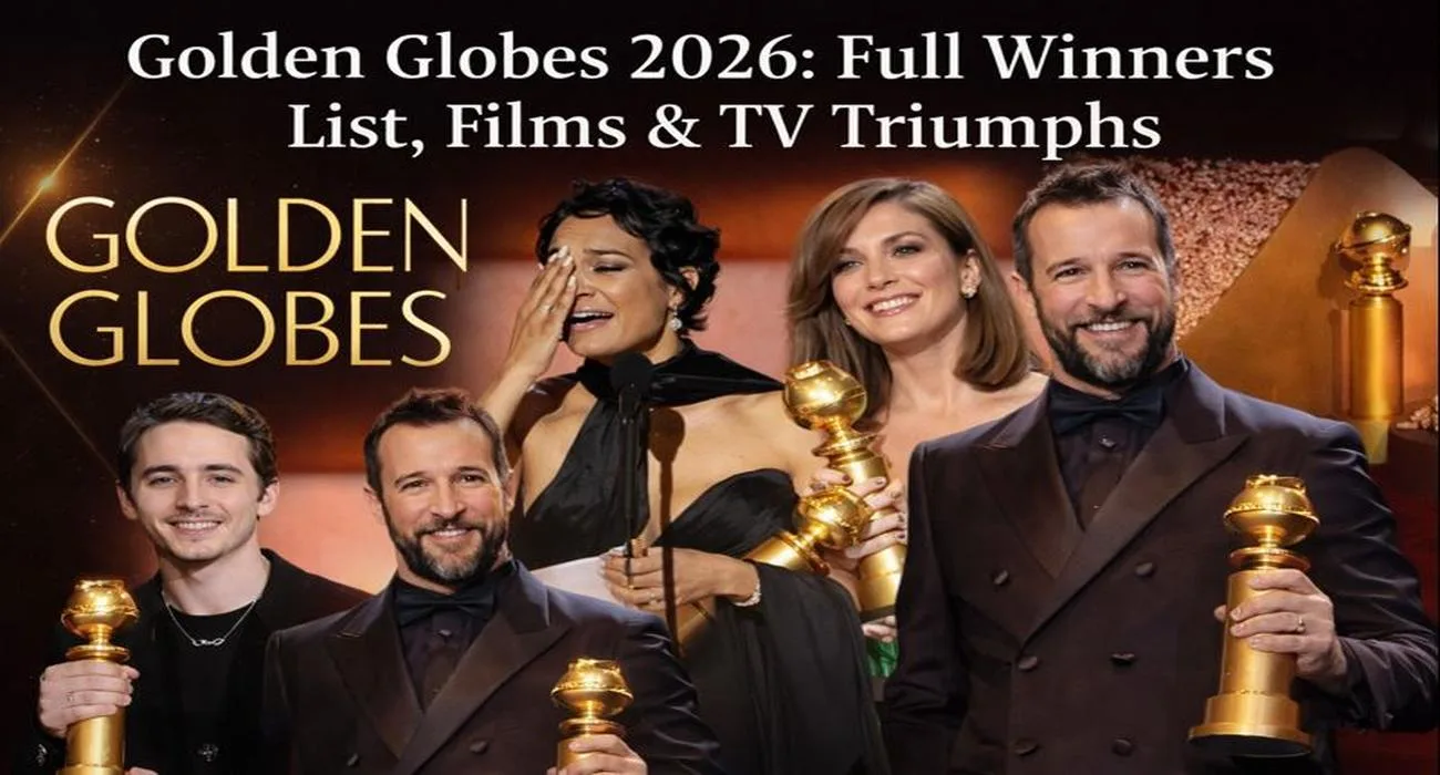 Golden Globes 2026 celebrates cinema and television excellence, revealing complete winners across films and TV, highlighting standout performances, major surprises, historic victories, and defining moments from Hollywood’s glamorous awards night.
