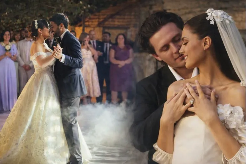 hijacking” the couple’s first dance