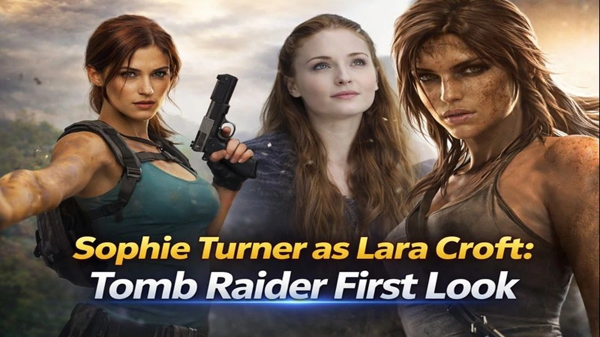Sophie Turner steps into the iconic role of Lara Croft, offering fans a powerful first look at the new Tomb Raider adaptation. The visuals tease action, intensity, and faithfulness to the games, setting expectations high for this bold reboot and marking a significant moment for the franchise’s cinematic future.