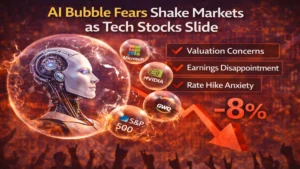 AI Bubble Fears Shake Markets as Tech Stocks Slide