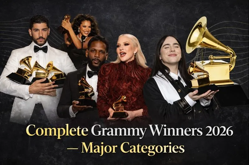 Complete Grammy Winners 2026 – Major Categories