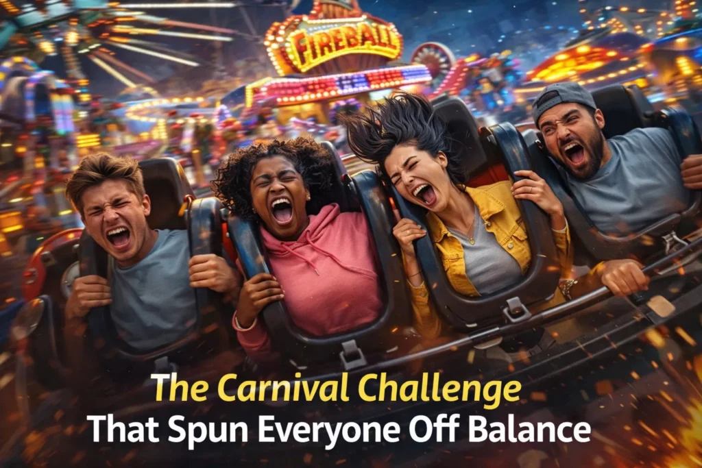The Carnival Challenge That Spun Everyone Off Balance