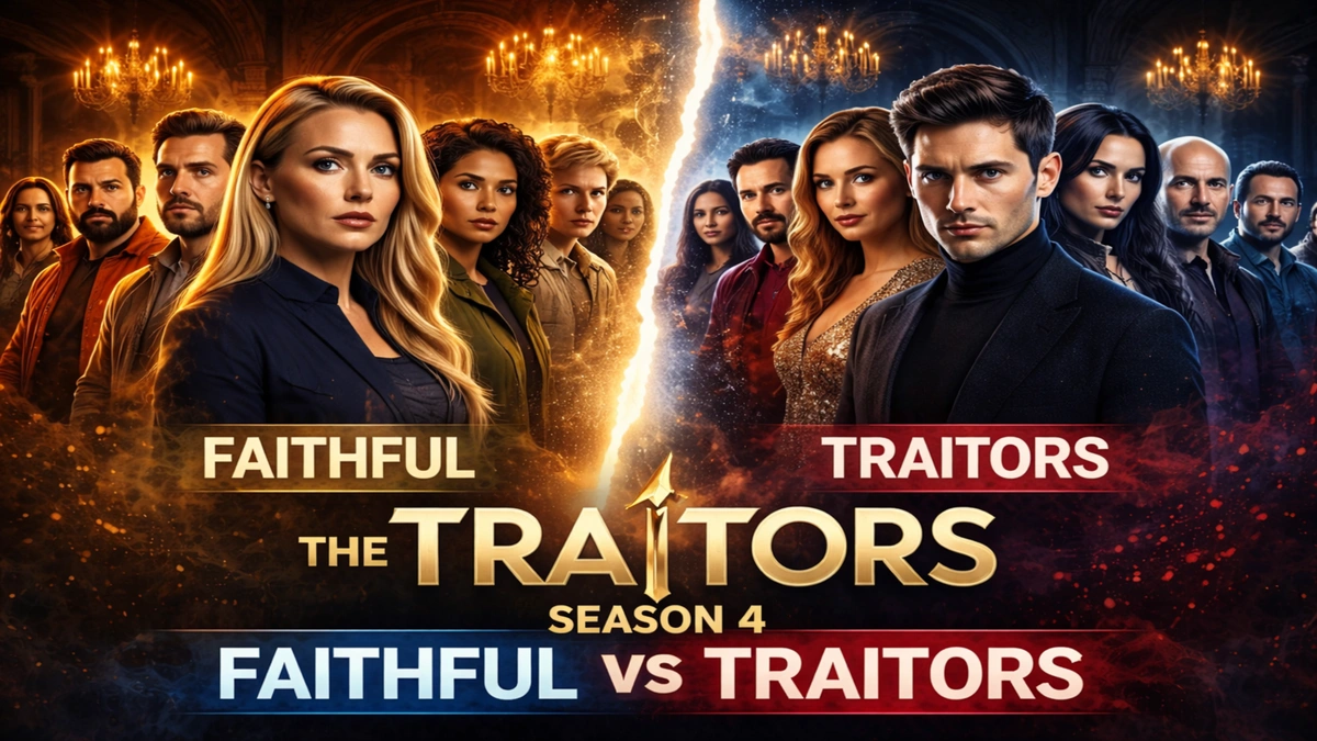 The Traitors Season 4: Faithful vs Traitors