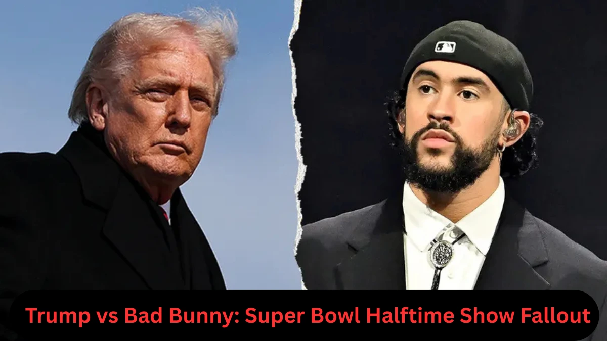 Former President Donald Trump slammed Bad Bunny’s Super Bowl 2026 halftime performance as “absolutely terrible” and an “affront to the Greatness of America,” criticizing the Spanish-language set and cultural tone, sparking heated debate and widespread media attention.