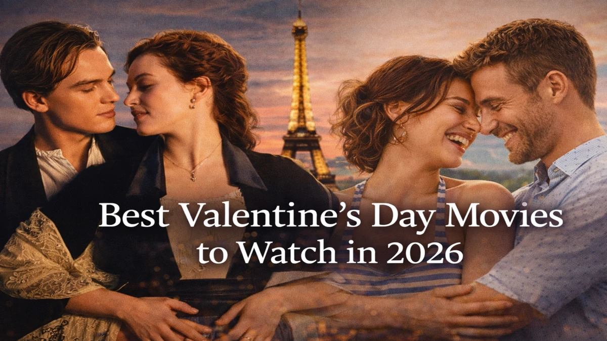 Discover the best Valentine’s Day movies to watch in 2026, from timeless romantic classics to modern Netflix rom-coms, heartfelt dramas, and feel-good love stories perfect for couples and solo viewers alike.
